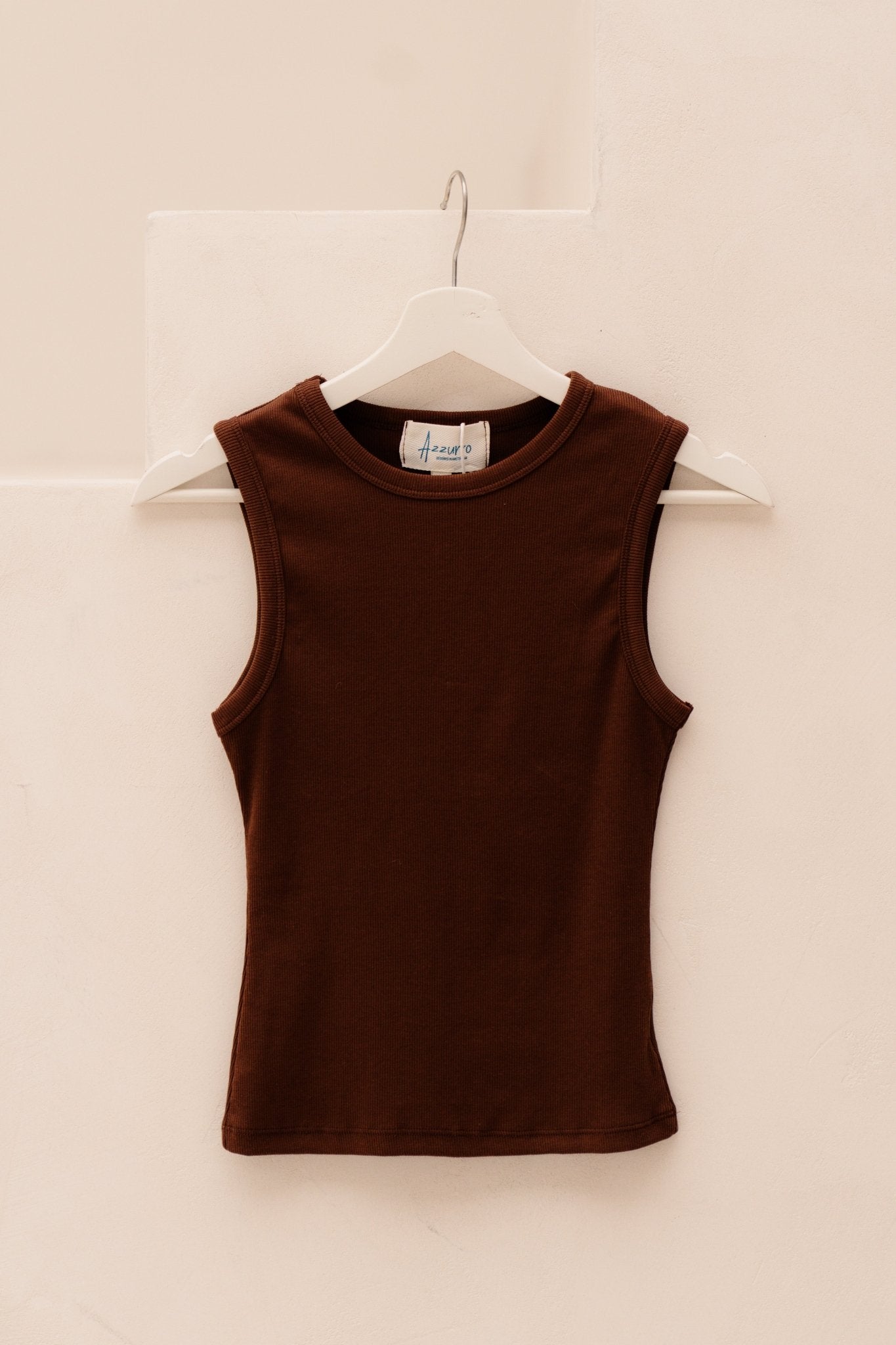 Inessa tanktop bruin - Bij Keesje - Bij Keesje - top
