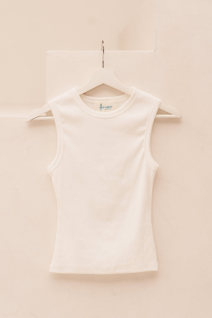 Inessa tanktop wit - Bij Keesje - Bij Keesje - top