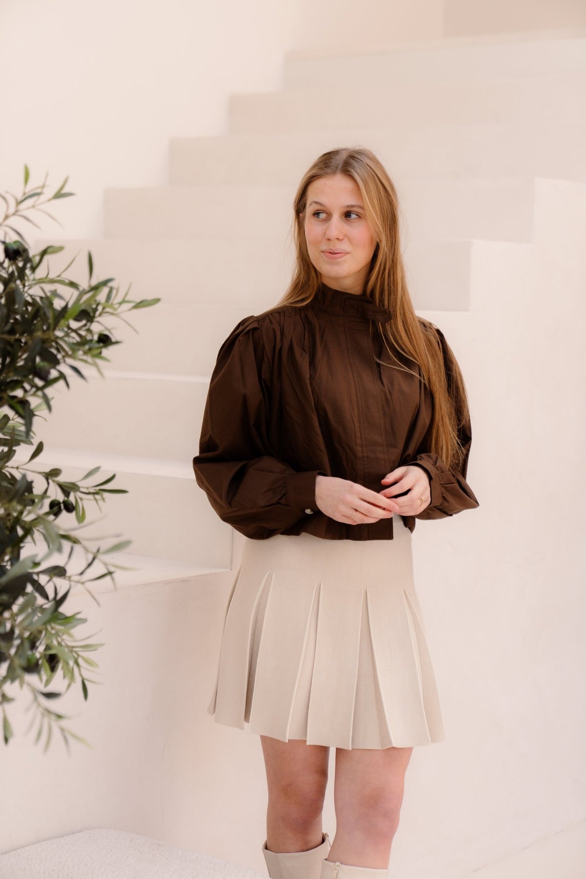 Inge jacket brown - Bij Keesje - Bij Keesje - jas