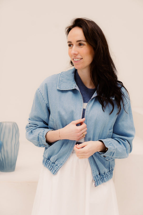 Ira denim jacket - Bij Keesje - Bij Keesje - Jas