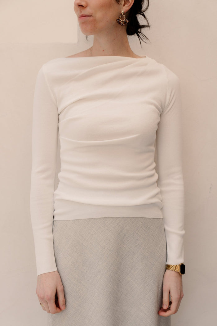 Isara top ecru - Bij Keesje - Bij Keesje