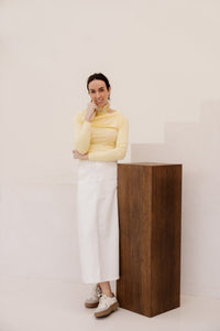 Isara top yellow - Bij Keesje - Bij Keesje