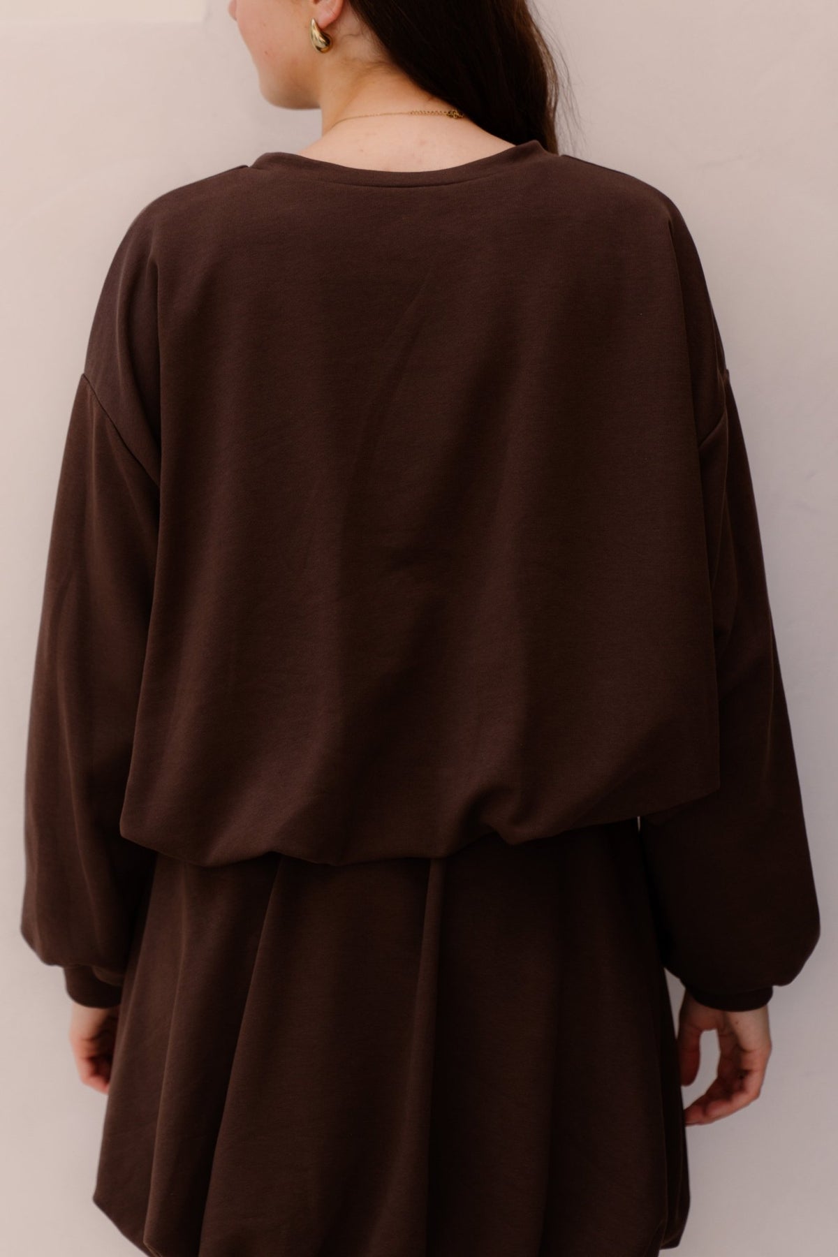 Iza Sweater Brown - Bij Keesje - Bij Keesje - sweater