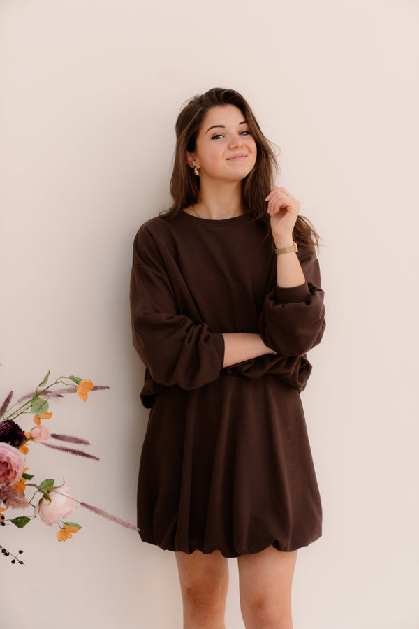 Iza Sweater Brown - Bij Keesje - Bij Keesje - sweater