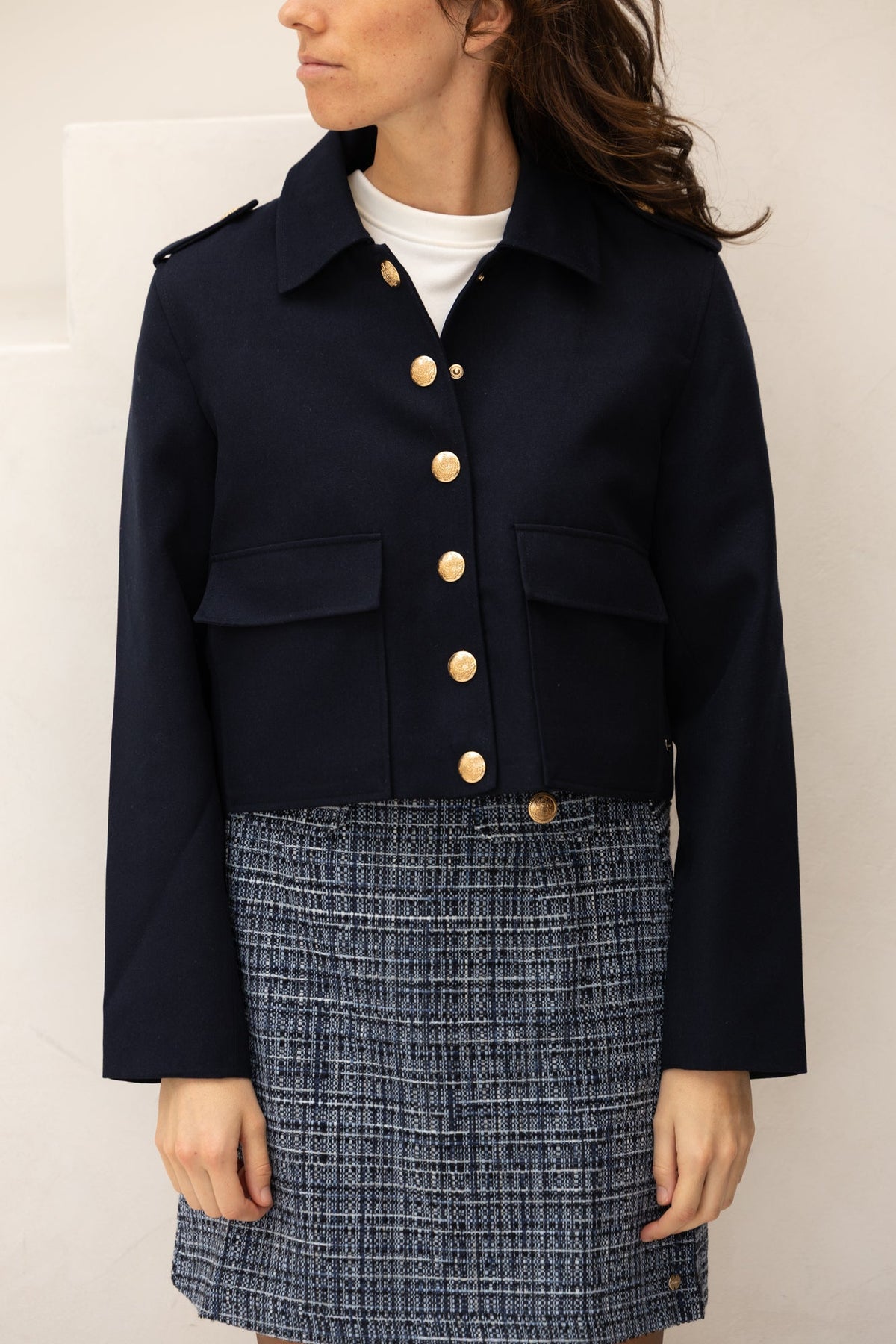 Jacket nien navy E4 25 - 048 - Bij Keesje - Elvira