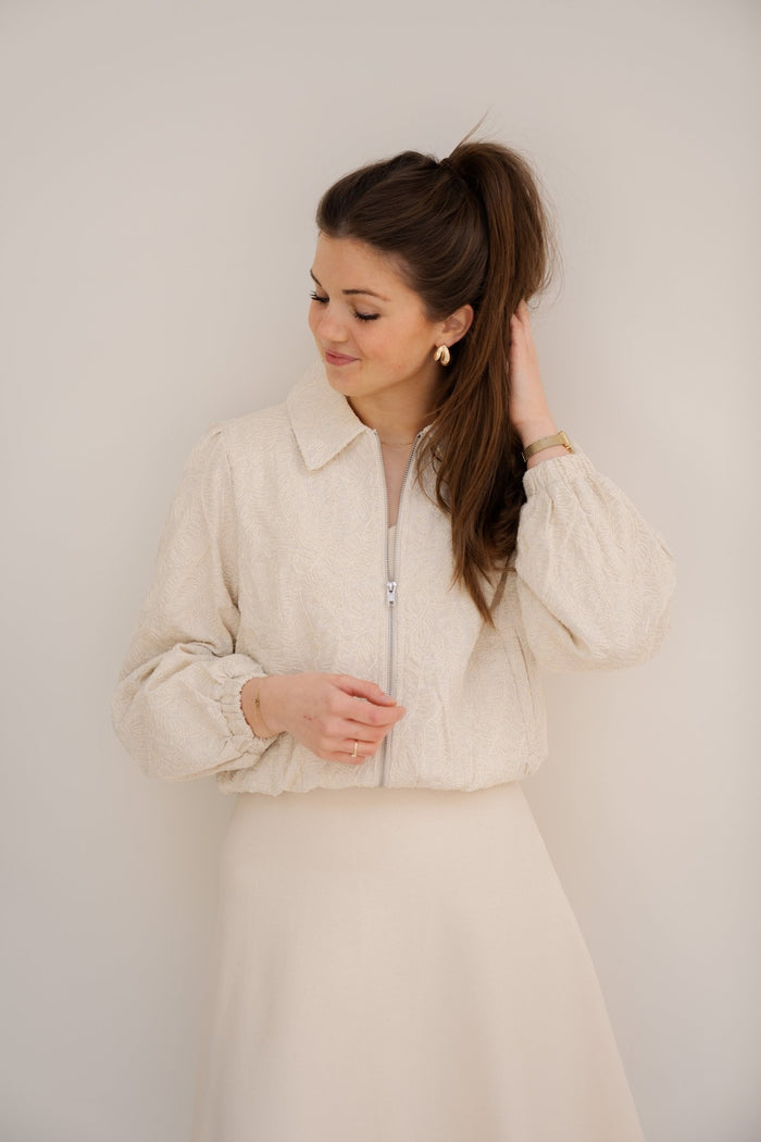 Jacket sand 26308 - Bij Keesje - Smashed Lemon - Jas