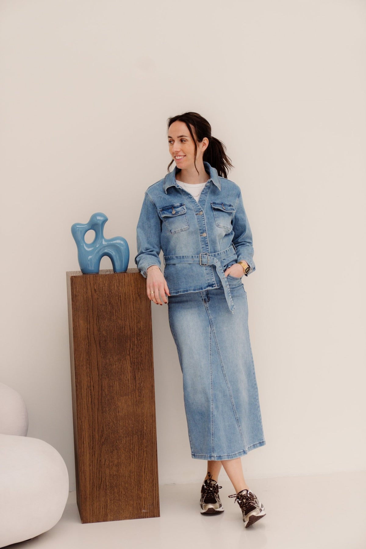 Jackie jacket denim - Bij Keesje - Bij Keesje - Jas