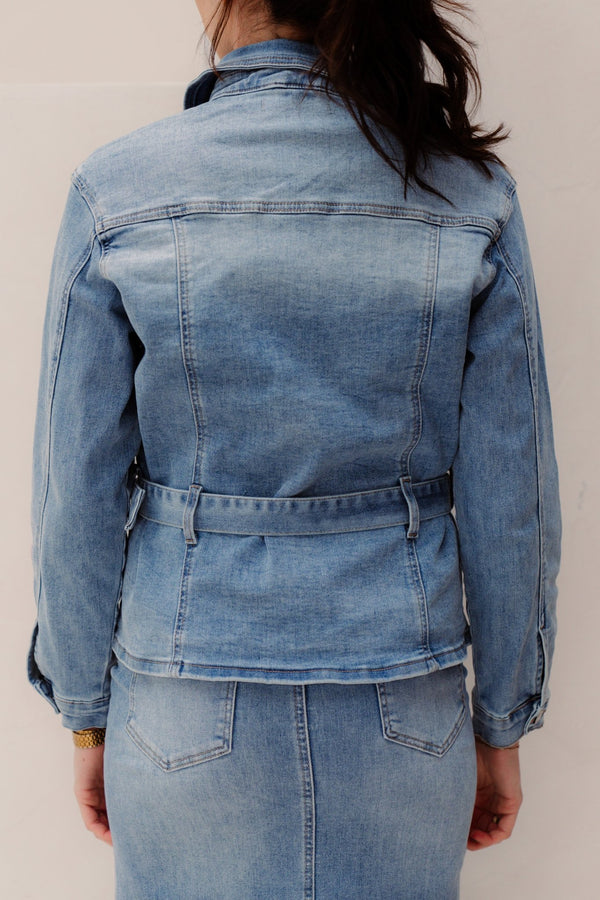 Jackie jacket denim - Bij Keesje - Bij Keesje - Jas