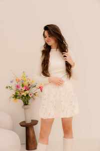 Jailey Skirt Beige - Bij Keesje - Bij Keesje - Rok