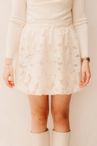 Jailey Skirt Beige - Bij Keesje - Bij Keesje - Rok