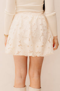 Jailey Skirt Beige - Bij Keesje - Bij Keesje - Rok