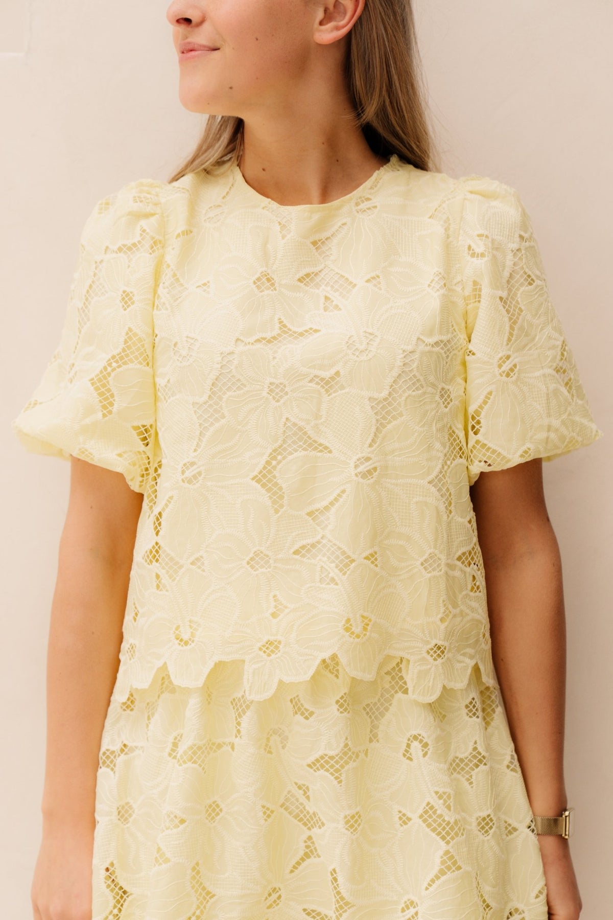 Jailey Top Yellow - Bij Keesje - Bij Keesje - Top