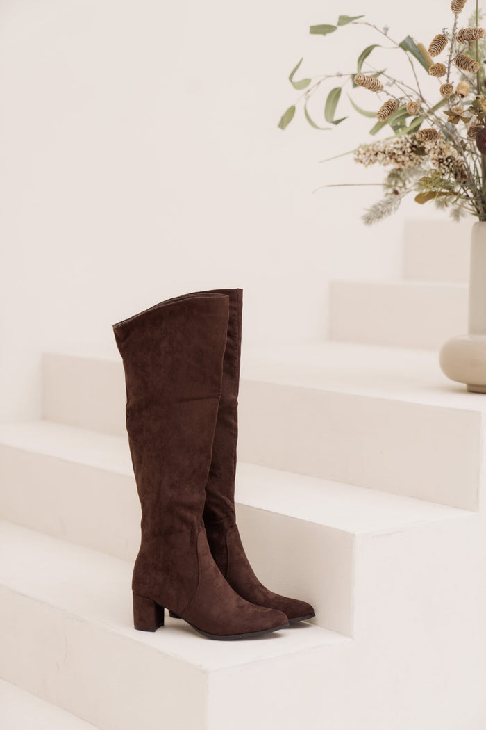 Jakarta laars suede bruin - Bij Keesje - Bij Keesje