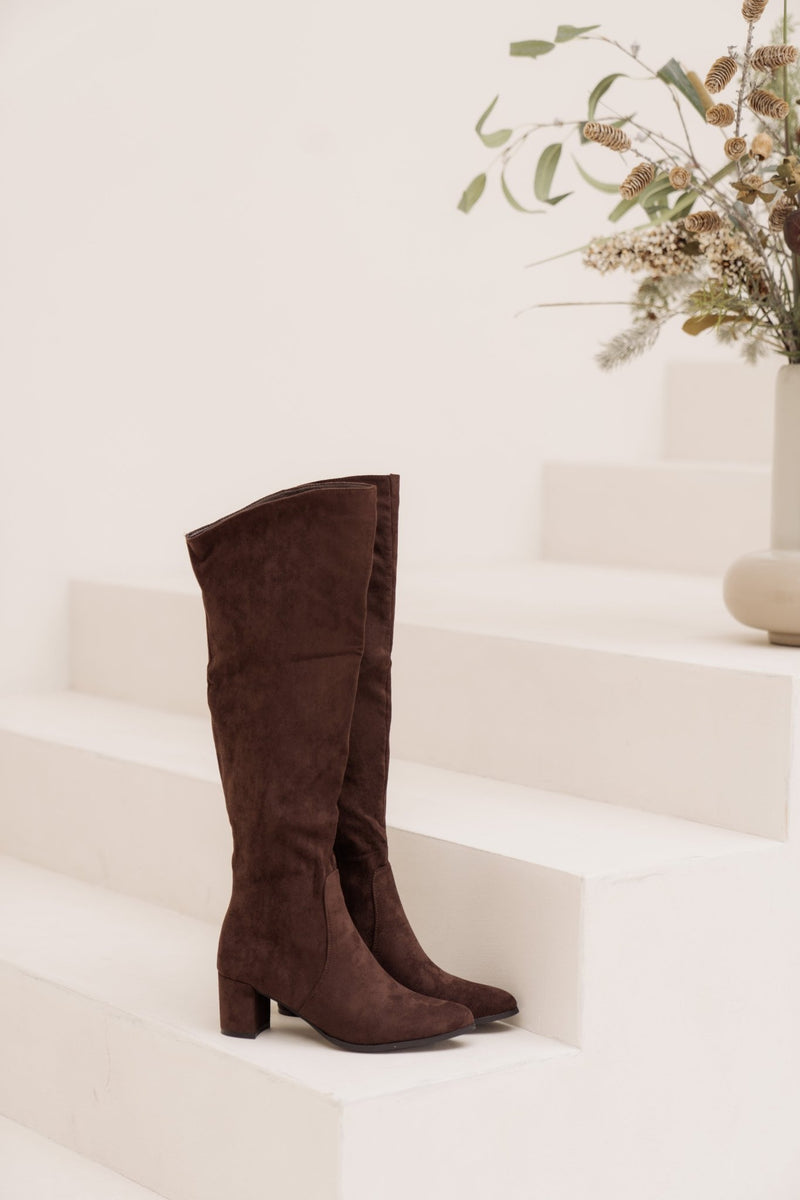 Jakarta laars suede bruin - Bij Keesje - Bij Keesje