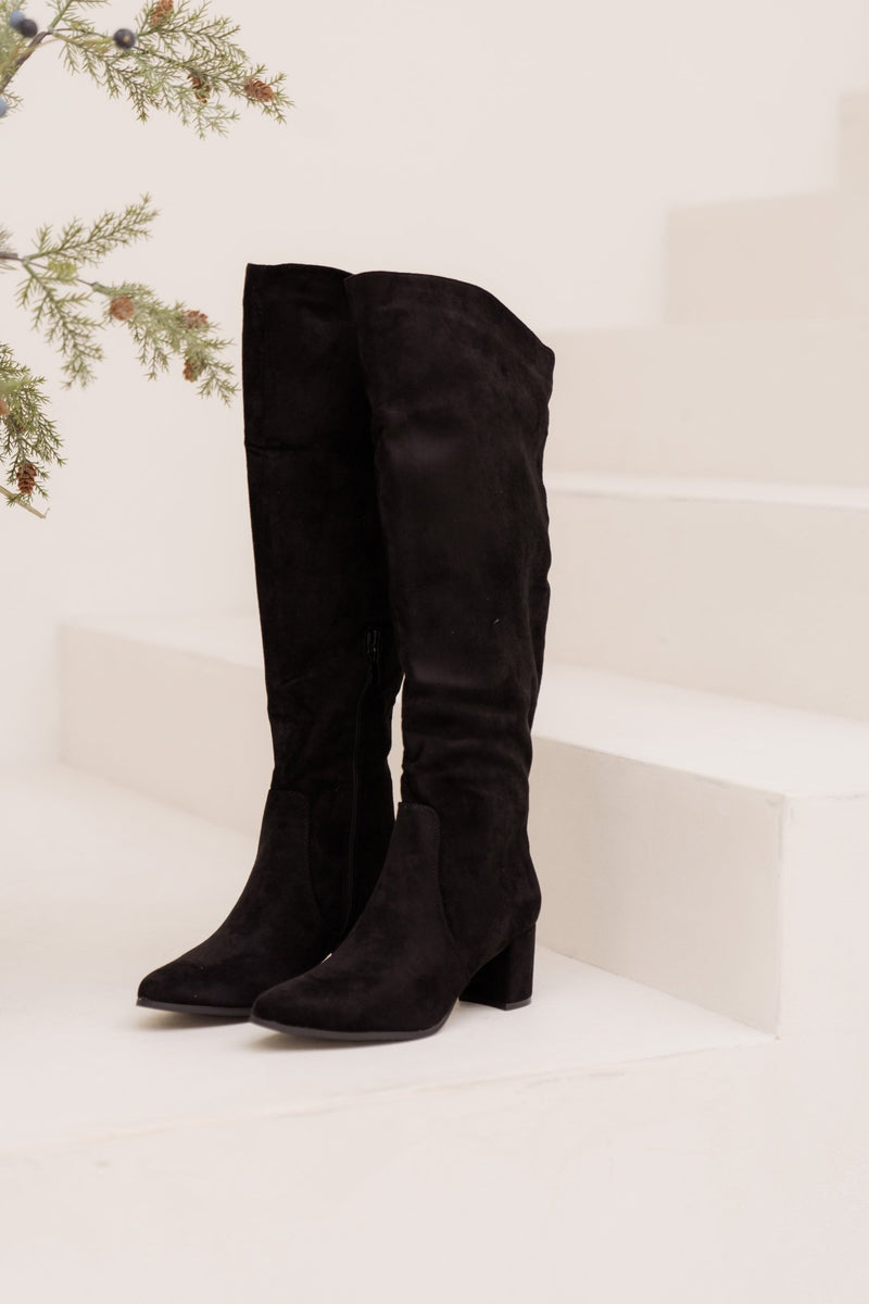 Jakarta laars suede zwart - Bij Keesje - Bij Keesje