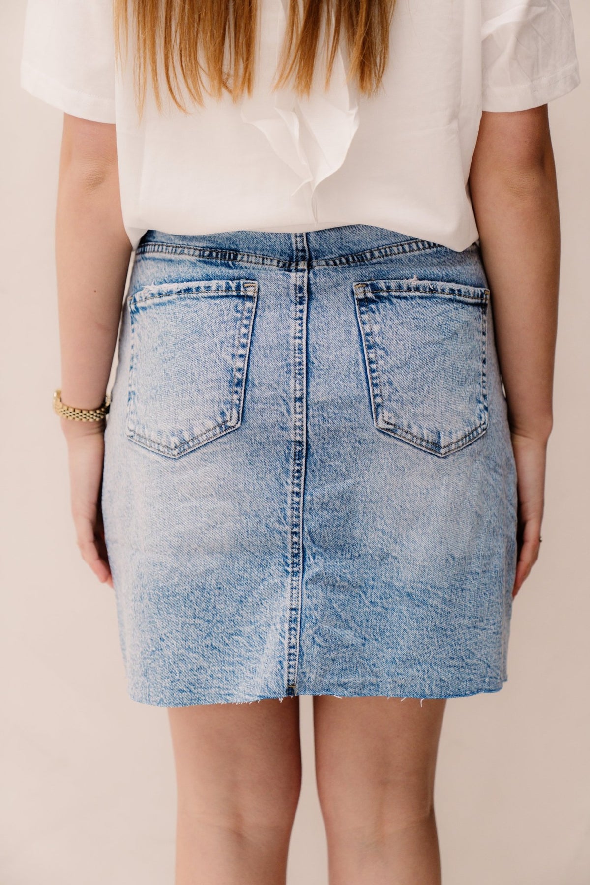 Jalivia Denim Skirt - Bij Keesje - Bij Keesje - Rok
