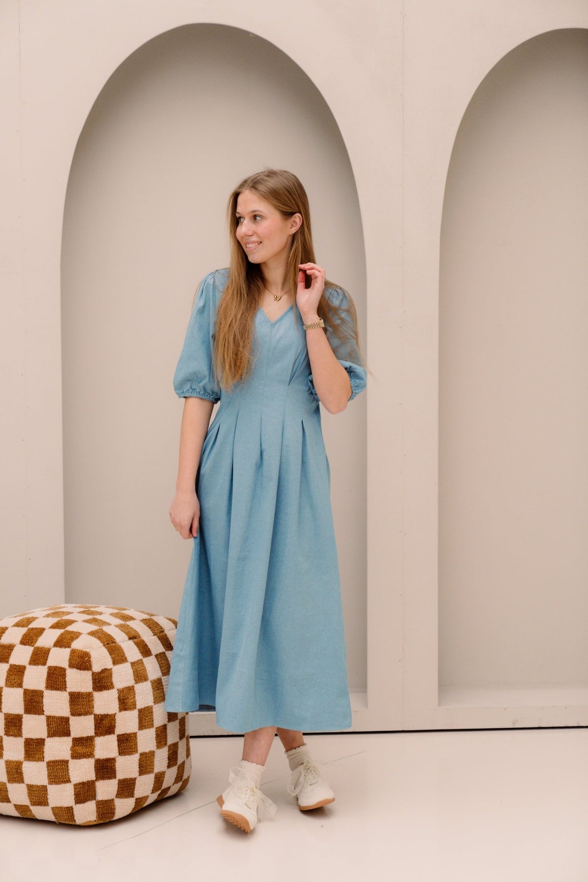 Jaloe Denim Dress - Bij Keesje - Bij - Keesje - jurk