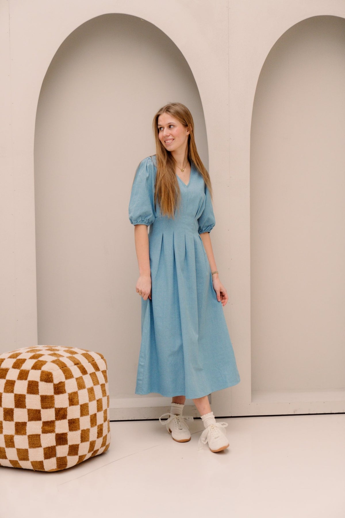 Jaloe Denim Dress - Bij Keesje - Bij - Keesje - jurk