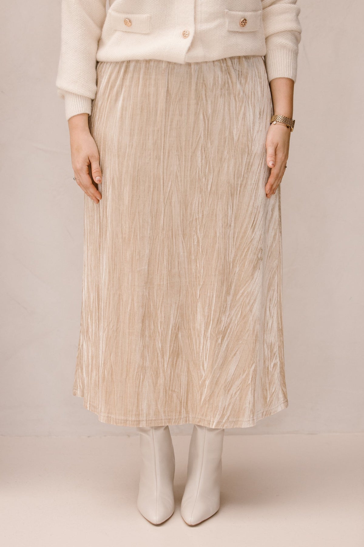 Janais skirt ecru - Bij Keesje - Ange