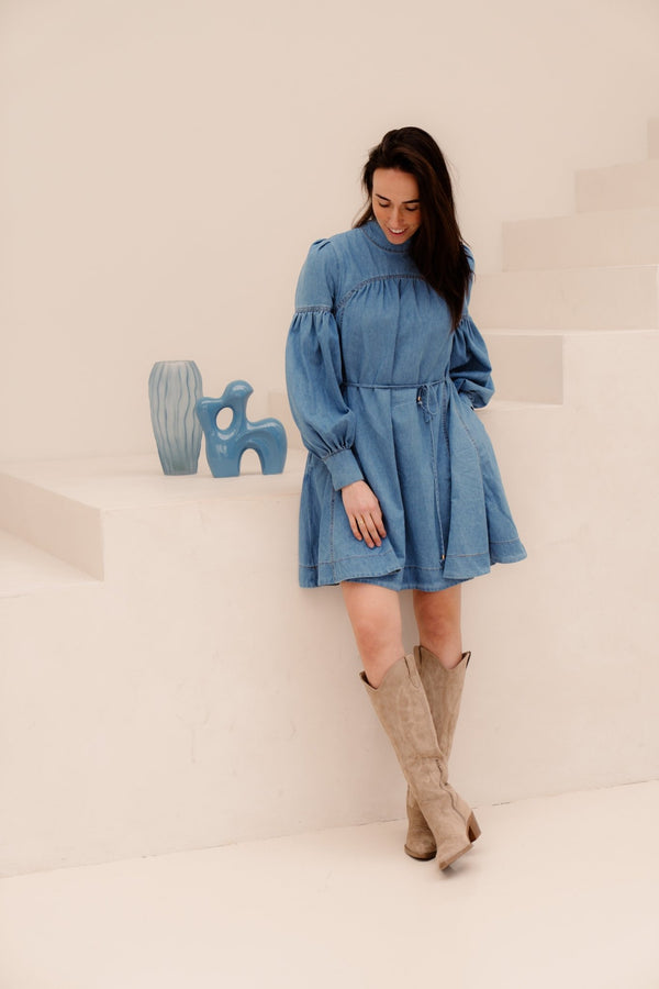 Janice Denim Dress - Bij Keesje - Boebou - jurk