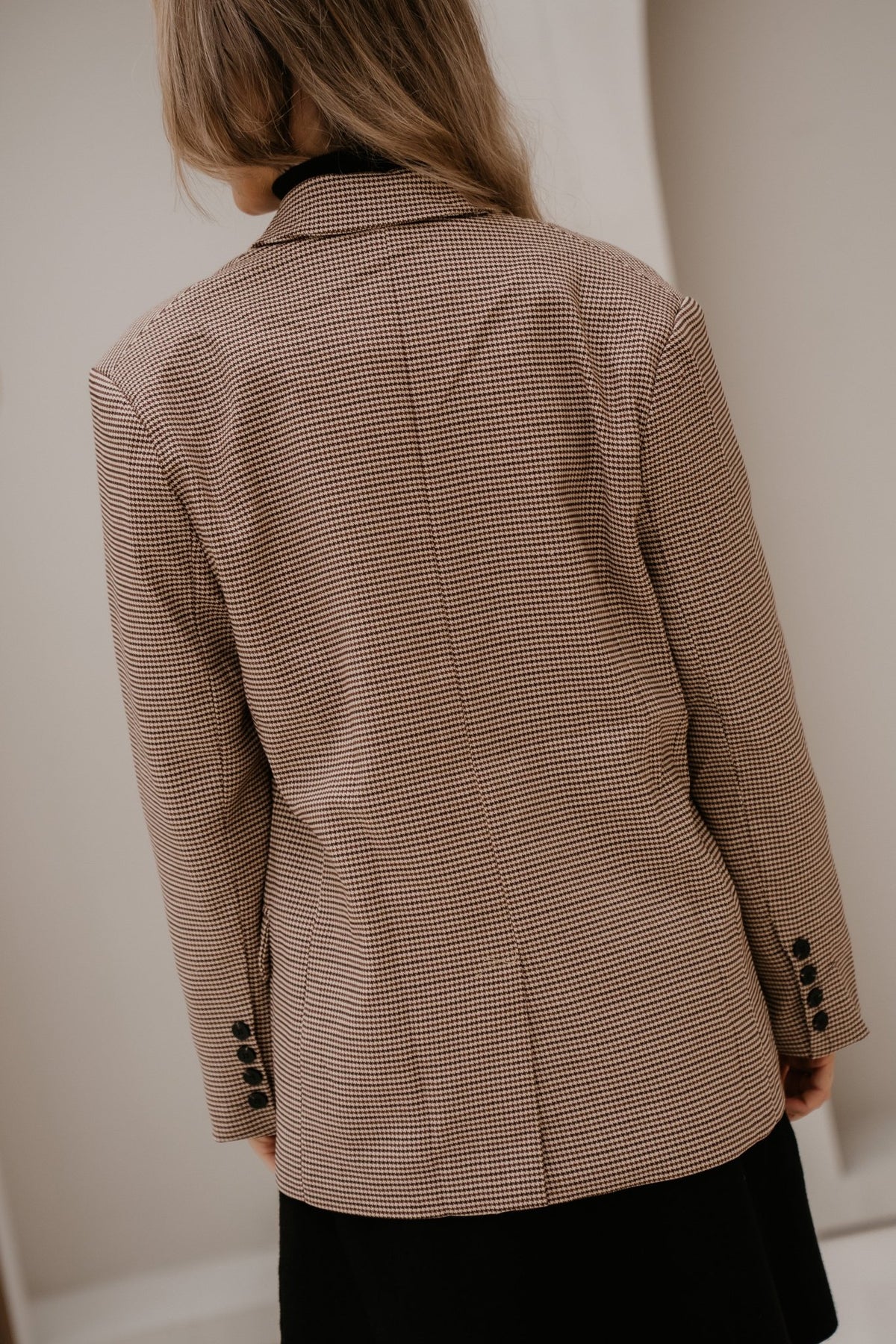 Janna ruit blazer - Bij Keesje - Bij Keesje - Blazer