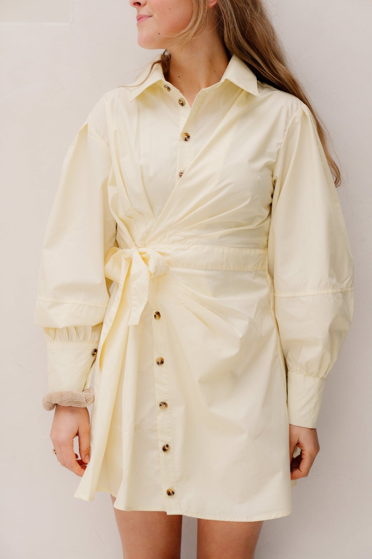 Janne dress butter yellow - Bij Keesje - Bij Keesje - Jurk