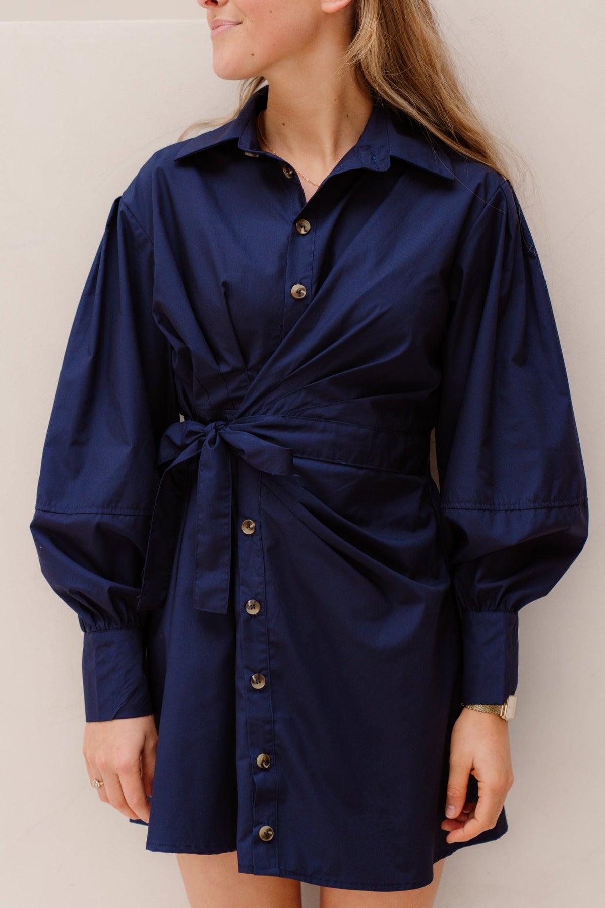Janne dress darkblue - Bij Keesje - Bij Keesje - Jurk