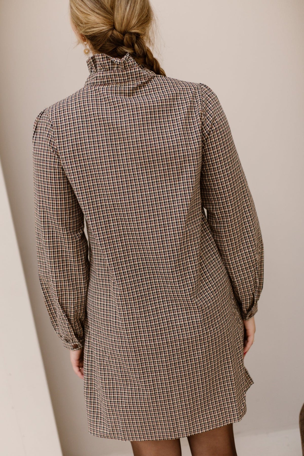 Janne dress ruit - Bij Keesje - Bij Keesje - Jurk