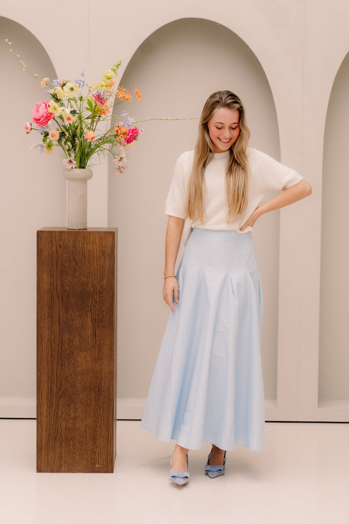 Janouk Skirt Blue - Bij Keesje - Bij Keesje - Rokken