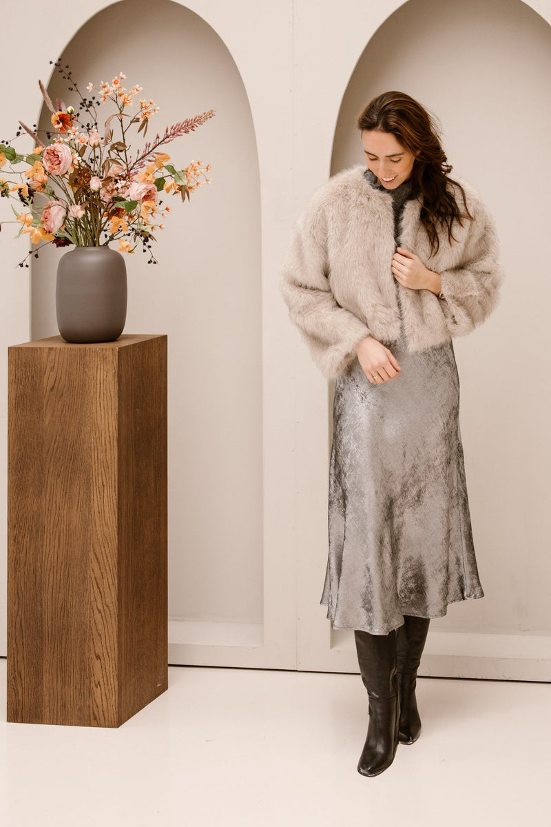 Janyma argent skirt - Bij Keesje - Ange