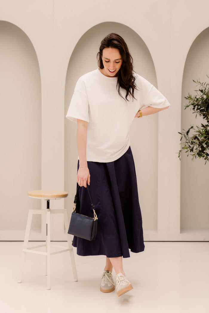 Jarieke Skirt Dark Blue - Bij Keesje - Bij Keesje - Rokken