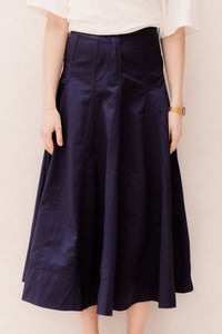 Jarieke Skirt Dark Blue - Bij Keesje - Bij Keesje - Rokken
