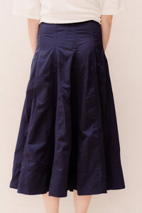 Jarieke Skirt Dark Blue - Bij Keesje - Bij Keesje - Rokken