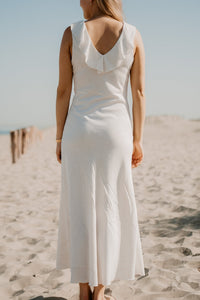 Jasma linnen dress natural - Bij Keesje - Neo Noir - Jurk