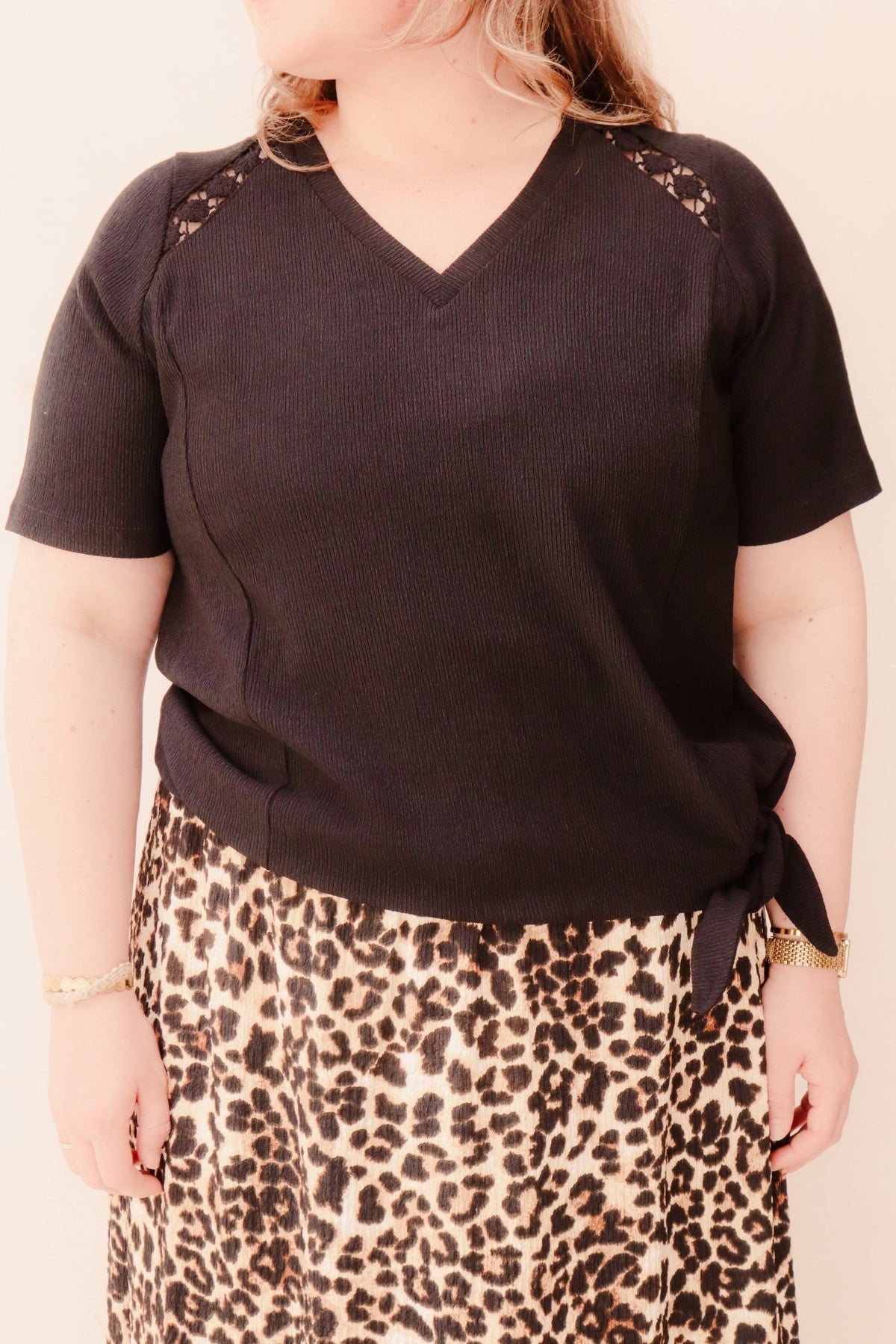 Jaya Top Black - Bij Keesje - exxcellent - Top