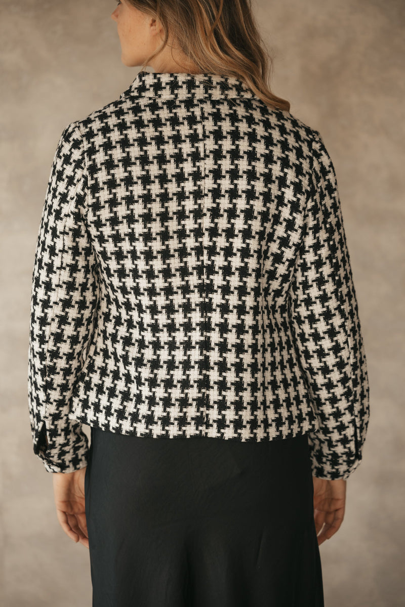 Jazmin jacket black/offwhite - Bij Keesje