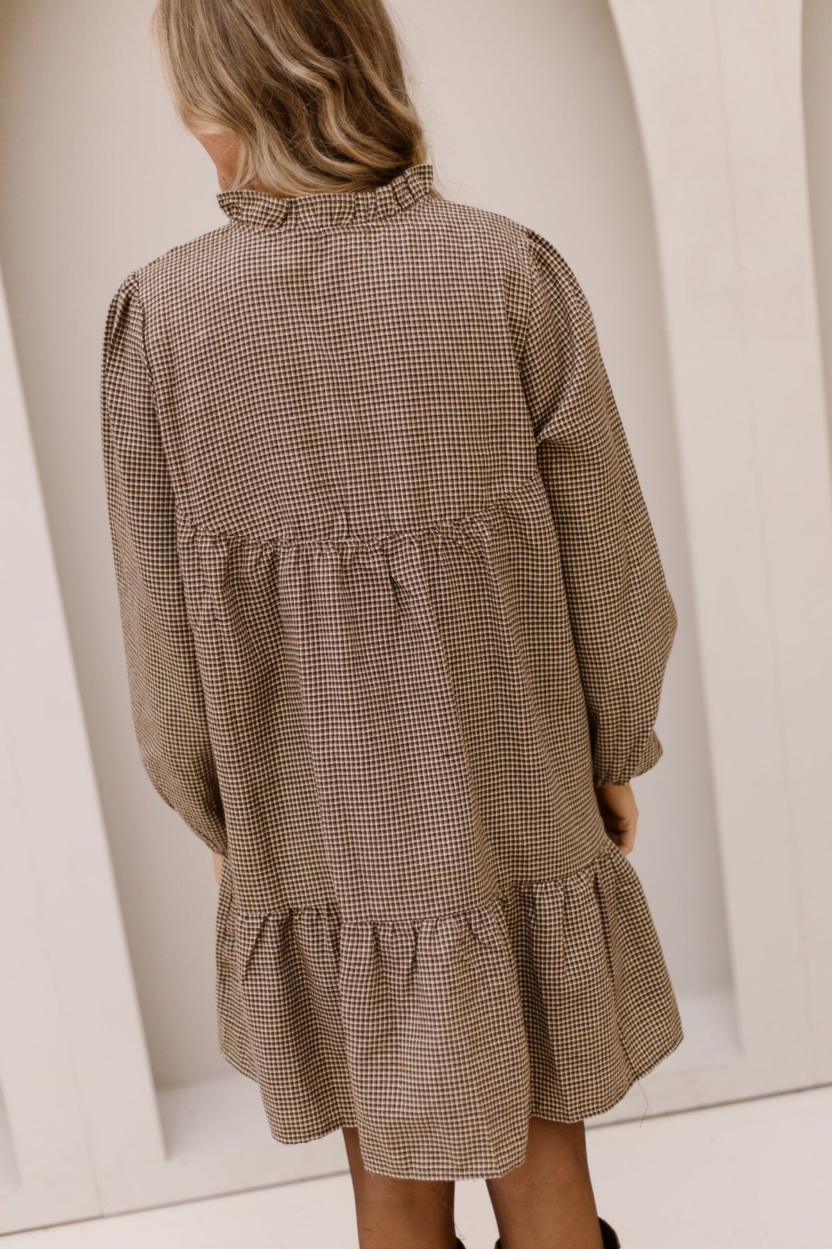 Jenin print dress brown - Bij Keesje - Bij Keesje - Jurk