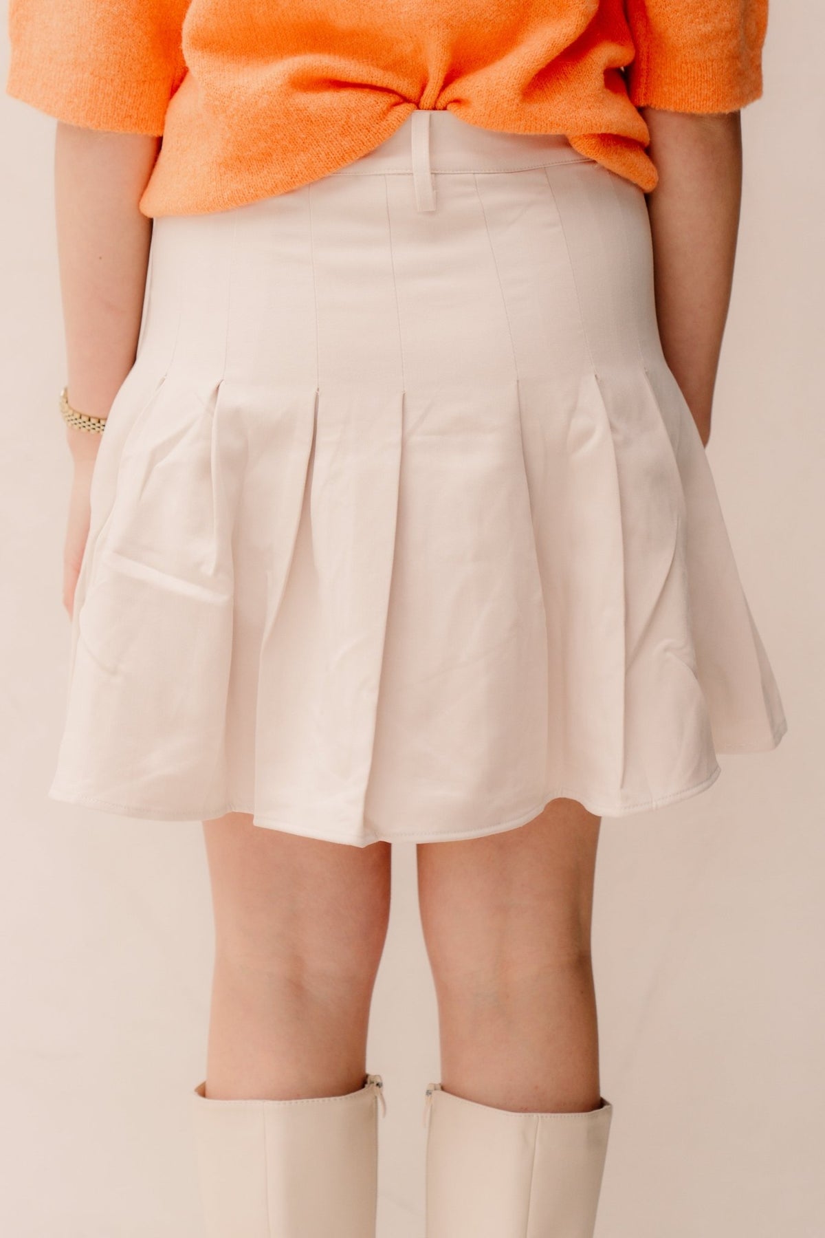 Jenna Skirt Beige - Bij Keesje - Bij Keesje - Rok