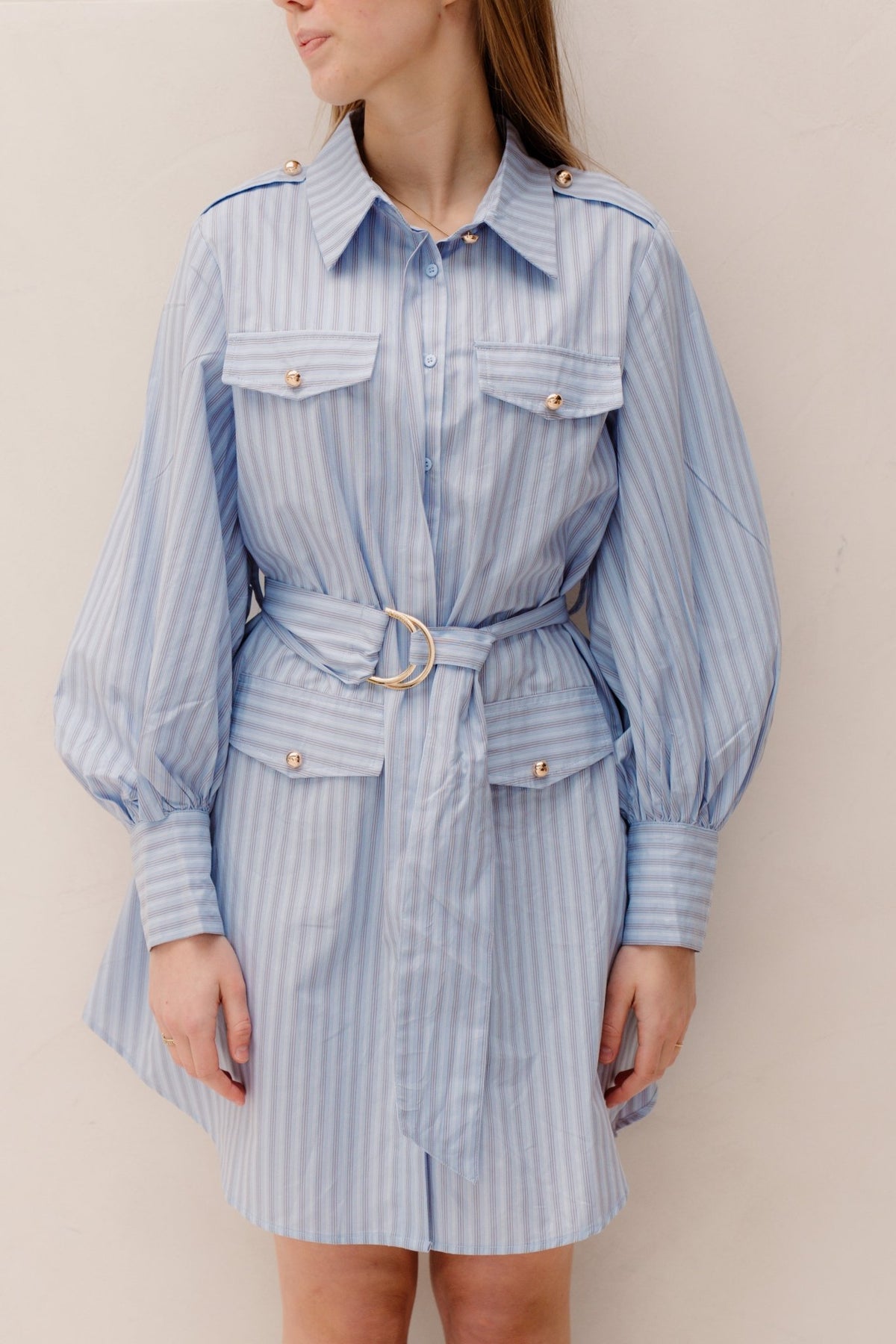 Jenne jurk streep - Bij Keesje - Bij Keesje - Jurk