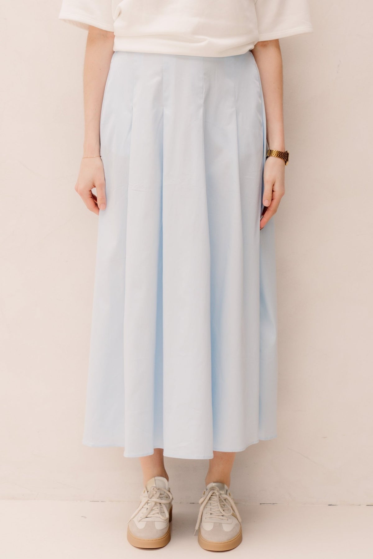 Jennie Skirt Blue - Bij Keesje - Bij Keesje - Rokken