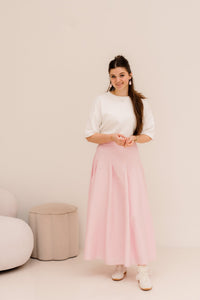 Jennie Skirt Pink - Bij Keesje - Bij Keesje - Rokken