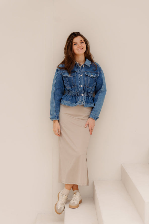 Jess denim jacket - Bij Keesje - Bij Keesje - jas