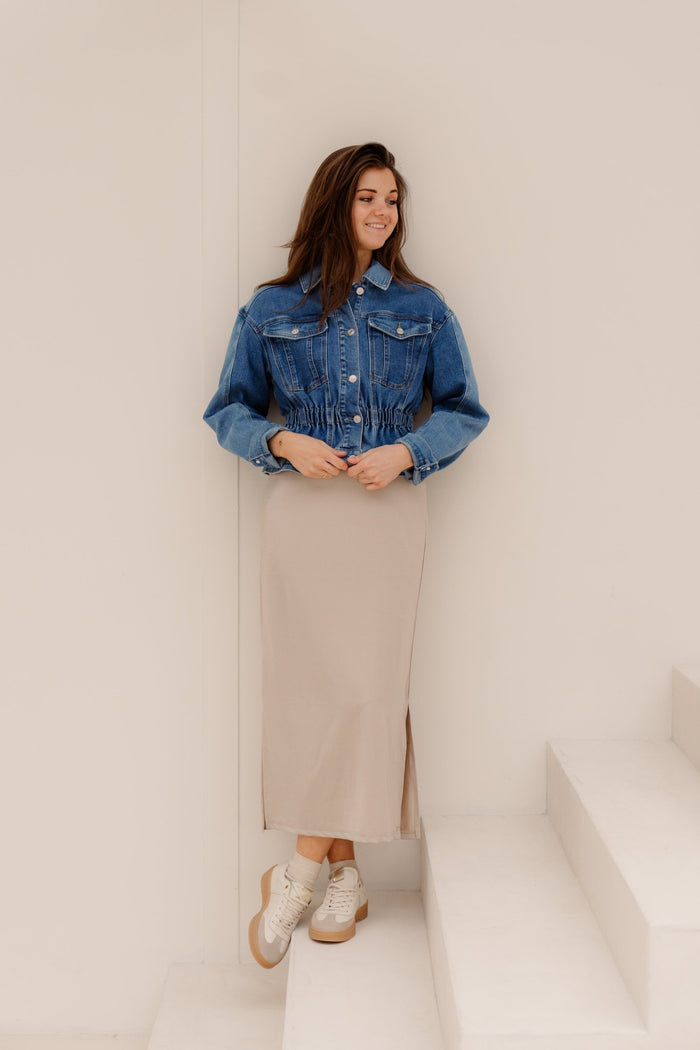 Jess denim jacket - Bij Keesje - Bij Keesje - jas