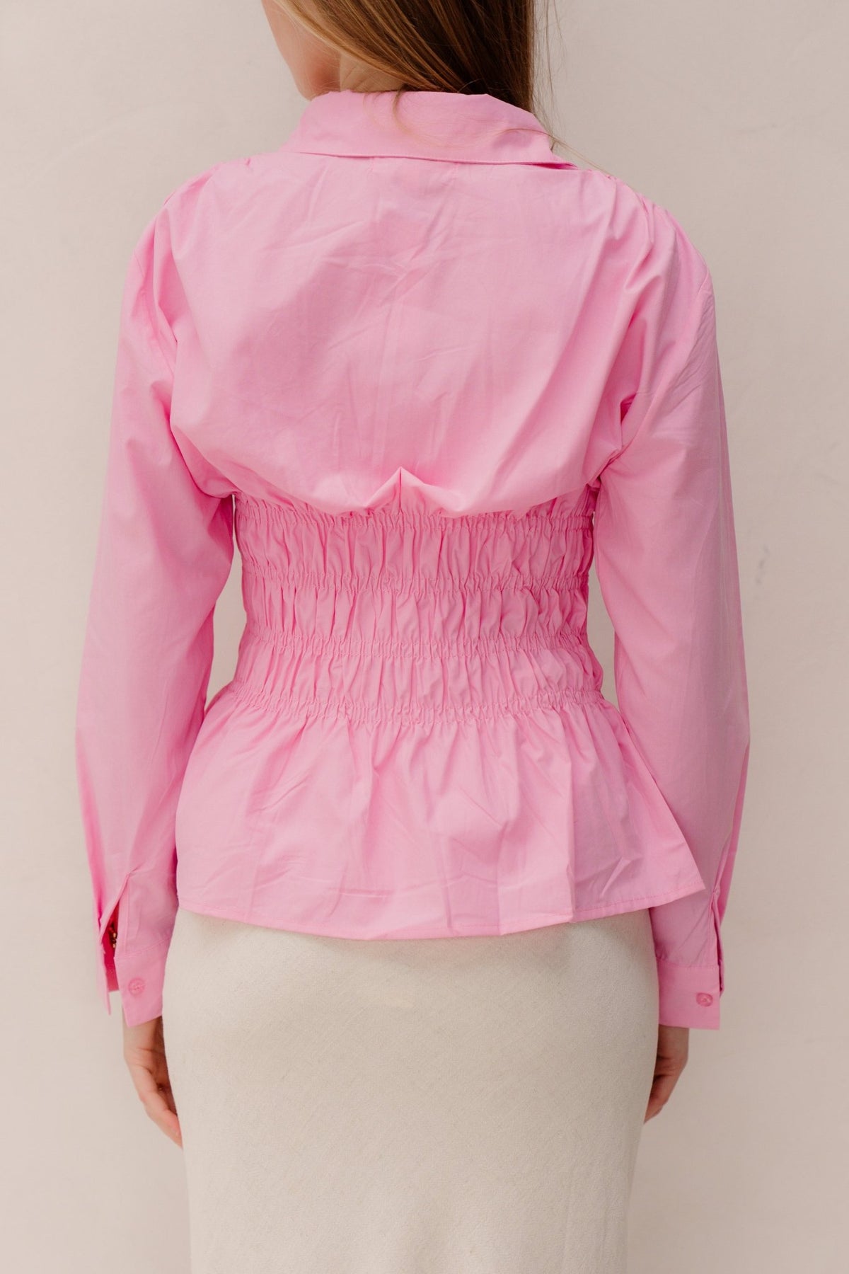 Jessy blouse roze - Bij Keesje - Bij Keesje - blouse