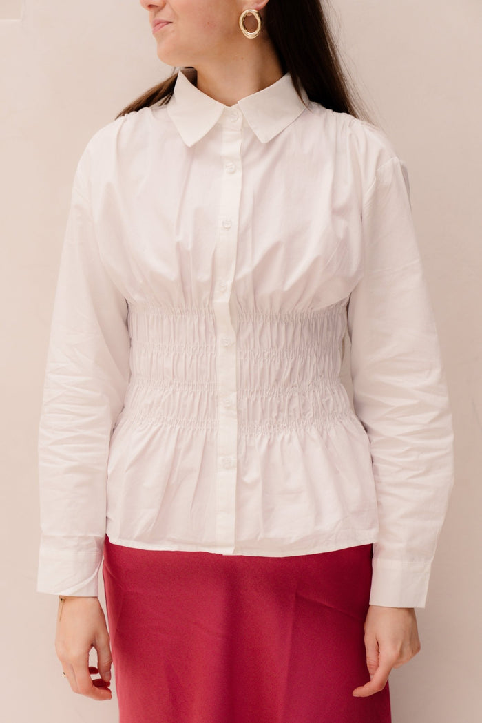 Jessy blouse wit - Bij Keesje - Bij Keesje - blouse