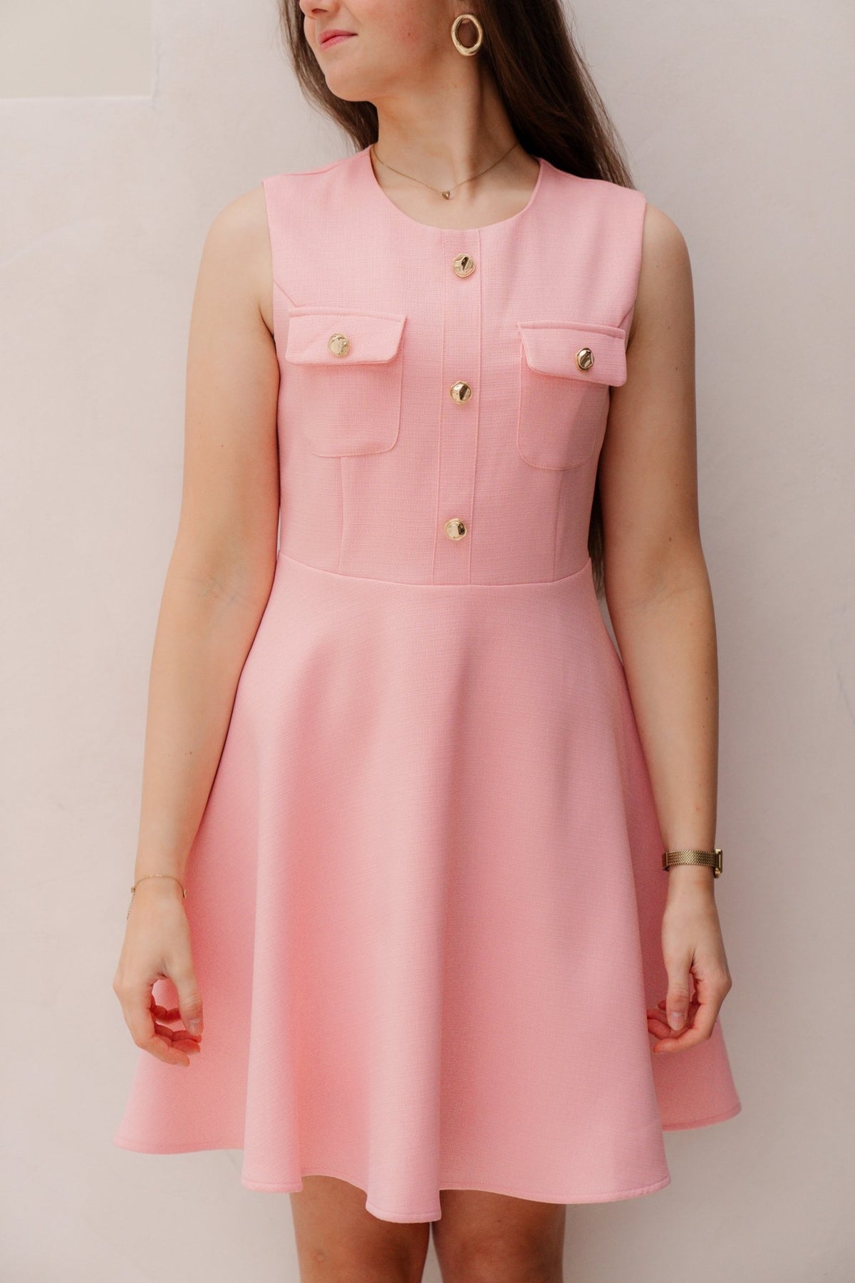 Jezz short dress pink - Bij Keesje - Bij Keesje - Jurk