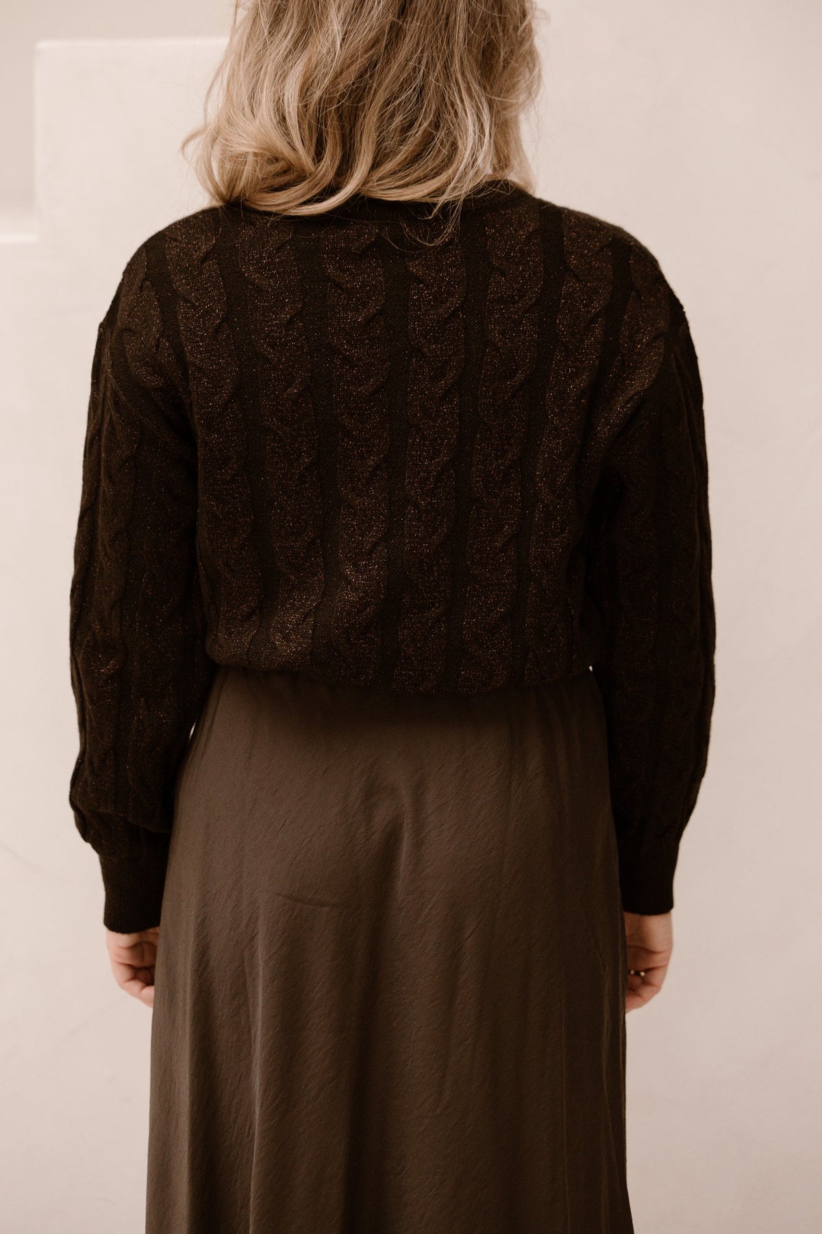 Jill pullover dark chocolate - Bij Keesje - Elvira