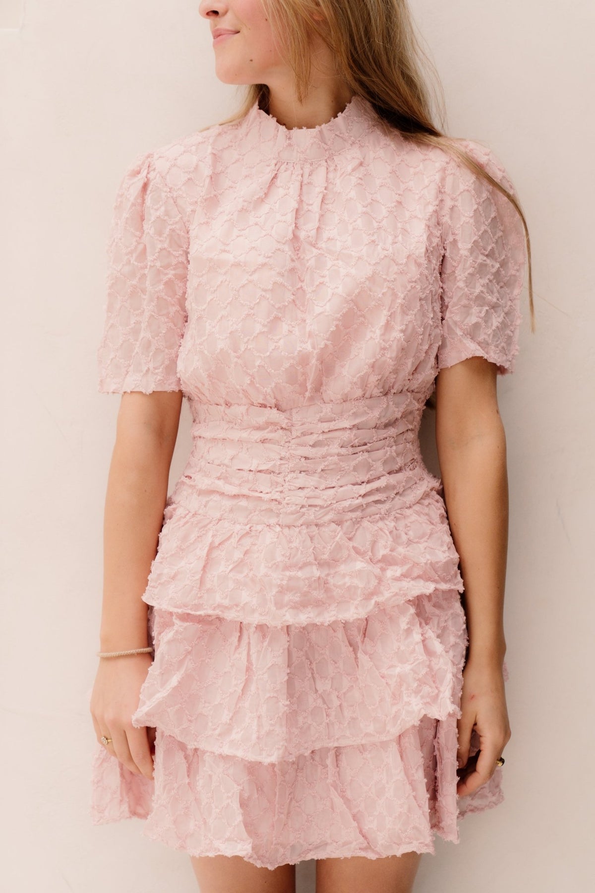 Jinte Dress Pink - Bij Keesje - Bij Keesje - Jurk