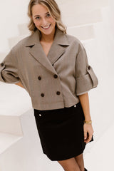 Jinthe check blazer