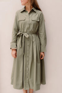 Jipke Dress Green - Bij Keesje - Bij Keesje - Jurk